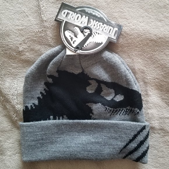 Jurassic World Adult Beanie - Picture 1 of 4